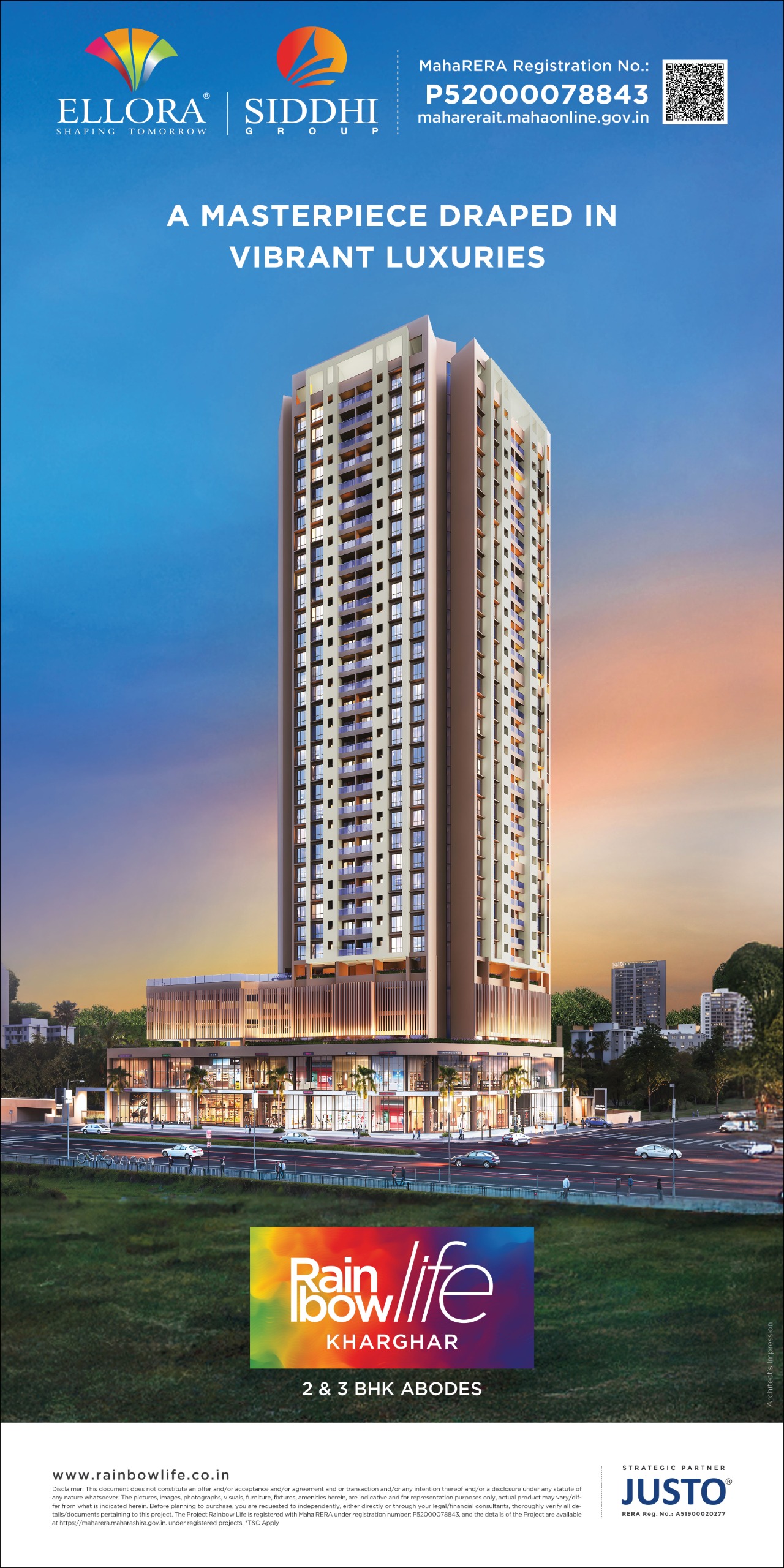 rainbow life aayush real estate