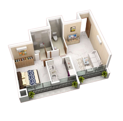 1 bhk
