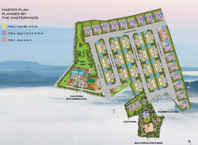 Sai World Retreat projects layout