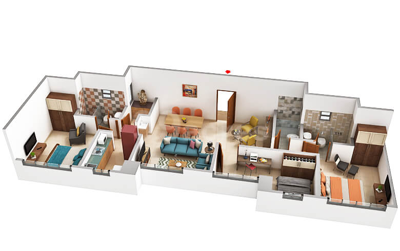 jodi flat layout